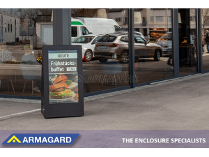 Why Armagard Portable Outdoor Digital Signage Is Right For Your Coffee Shop