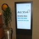 LCD digital signage in use at a bank