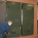 View the drive thru kiosk manufacturer working on a custom unit