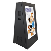 Interactive sandwich board | product range