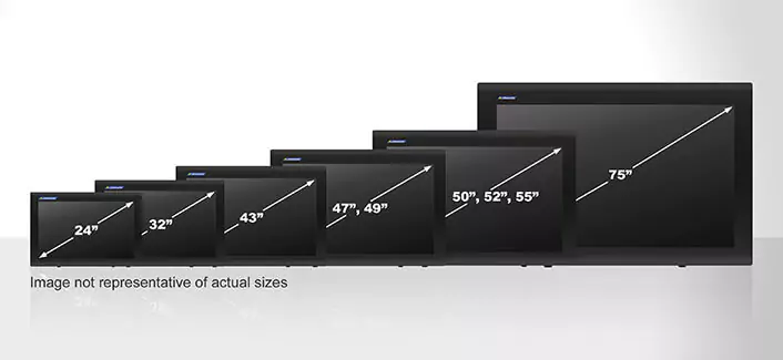 Armagard LCD Enclosures PDS-series sizes
