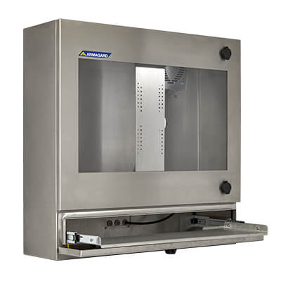 IP65 PC enclosure system from Armagard