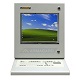 PENC-300 PC Enclosure front view with touchpad keyboard