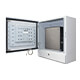 Touch screen industrial PC internal view with tower PC | PENC-450