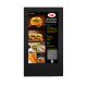 View the portable outdoor digital signage front view with screen