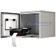 PPRI-400 Mild Steel Printer Enclosure with label printer