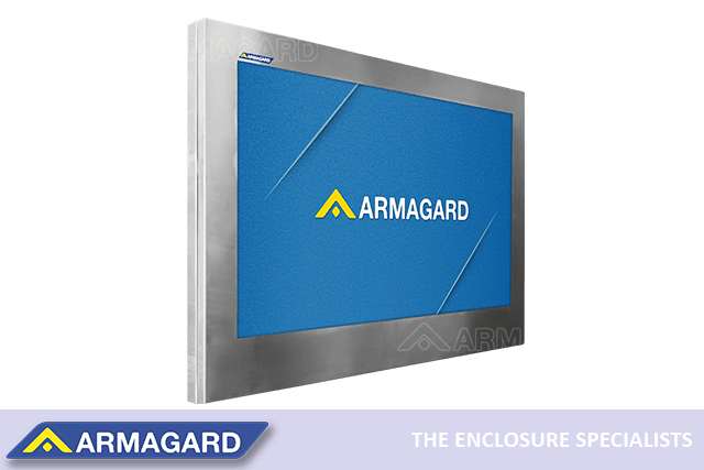 Armagard's food manufacturing digital display enclosure