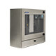 Waterproof industrial computer workstation front-left view | SENC-500