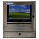 Stainless Steel PC Enclosure front with screen | SENC-800