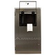 SPRI-700 Stainless Steel Printer Enclosure front view with flap open