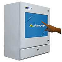 Touch screen industrial PC