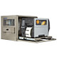 Zebra ZT400 printer enclosure with open enclosure door and sliding printer drawer